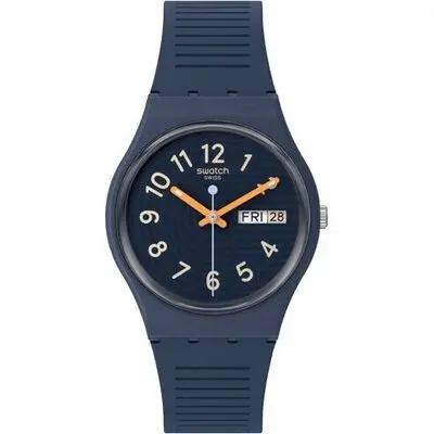 Swatch Trendy Lines At Night (SO28I700) Unisex WATCHES