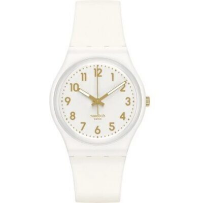 SWATCH WHITE BISHOP (SO28W106-S14) Unisex WATCHES