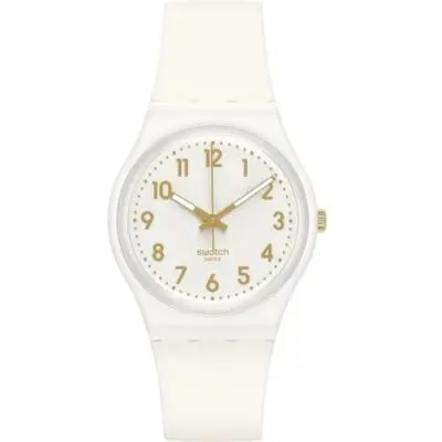 SWATCH WHITE BISHOP (SO28W106-S14) Unisex WATCHES