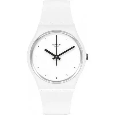 Swatch Think Time White (SO31W100) Unisex WATCHES