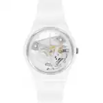 Swatch Spot Time White (SO31W102) Unisex WATCHES