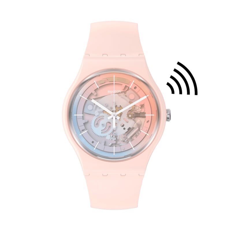 SWATCH FLEETINGLY PINK PAY! (SO32P103-5300) Unisex WATCHES