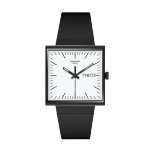 SWATCH WHAT IF…BLACK? (SO34B700) Unisex WATCHES