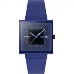 Swatch Squarely Blacklight (SO34N700) Unisex WATCHES