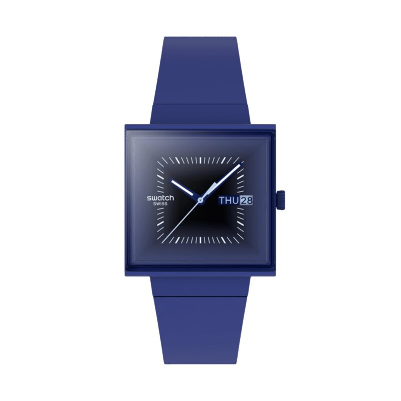 SWATCH SQUARELY BLACKLIGHT (SO34N700) Unisex WATCHES