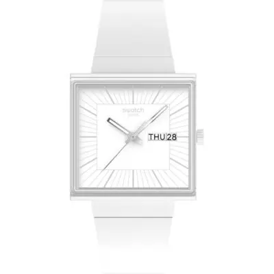 Swatch What If…allwhite? (SO34W700) Unisex WATCHES