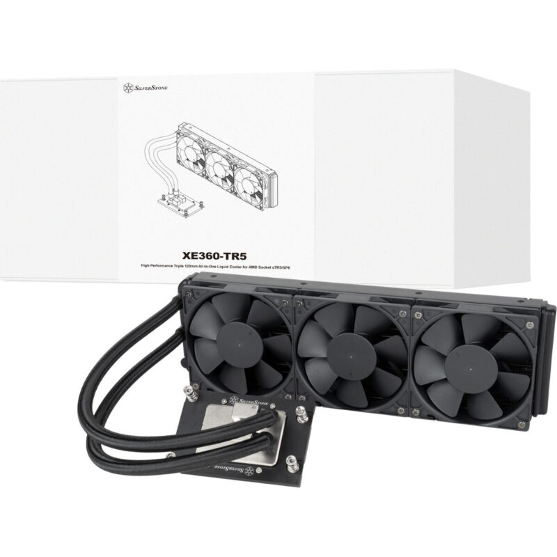 Silverstone XE360-TR5 High Performance 360mm AIO Liquid CPU Cooler
