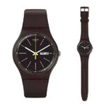 SWATCH BLUE BROWNY (SUOC704) Unisex WATCHES