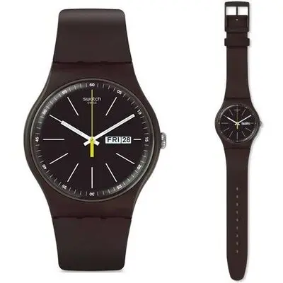 Swatch Blue Browny (SUOC704) Unisex WATCHES