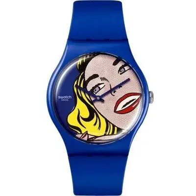 Swatch Girl By Roy Lichtenstein