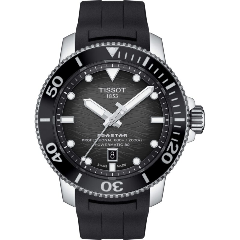 TISSOT SEASTAR 2000 Powermatic 80 Automatic (T1206071744100) Men WATCHES