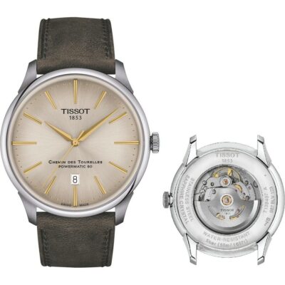 Tissot Chemin Des Tourelles Powermatic 80 (T1394071626100) Men WATCHES