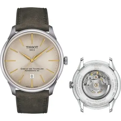 Tissot Chemin Des Tourelles Powermatic 80 (T1394071626100) Men WATCHES