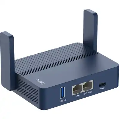 Cudy AX3000 2.5G Wi-Fi 6 Mini VPN Travel Router (TR3000)