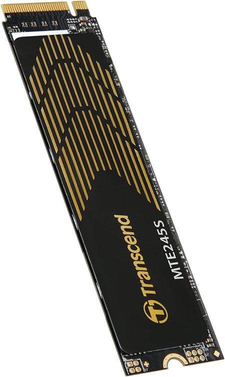 TRANSCEND 1 TB MTE245S PCI-E GEN 4X4 M.2 NVMe 2280 SSD 3D TLC - 5300 MB/s Read 4600 MB/s Write - 600 TBW