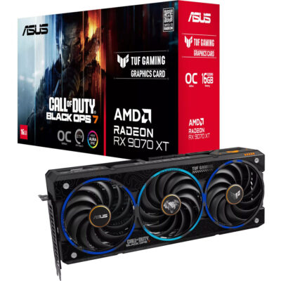 ASUS TUF Gaming Radeon™ RX 9070 XT COD BO7 Special Edition Graphics Card (TUF-RX9070XT-O16G-COD-BO7)
