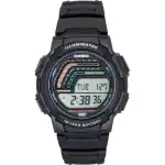 Casio Digital Resin Strap Quartz WS-1800-1AV 100M Men's Watch