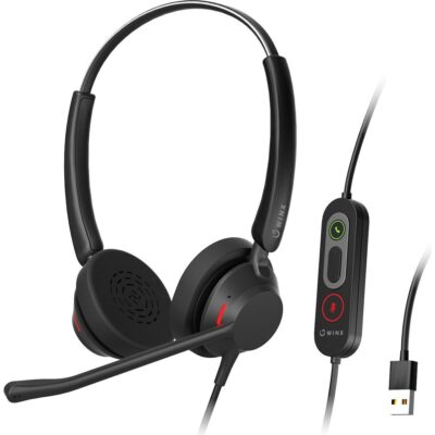 WINX CALL Pro 2 AI Noise Cancelling Mic Headset (WX-HS112) (WX-HS112)