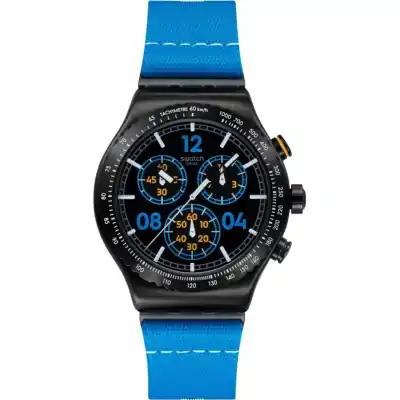 Swatch Moments In Blue (YVB100) Unisex WATCHES