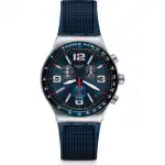Swatch Blue Grid (YVS454) Unisex WATCHES