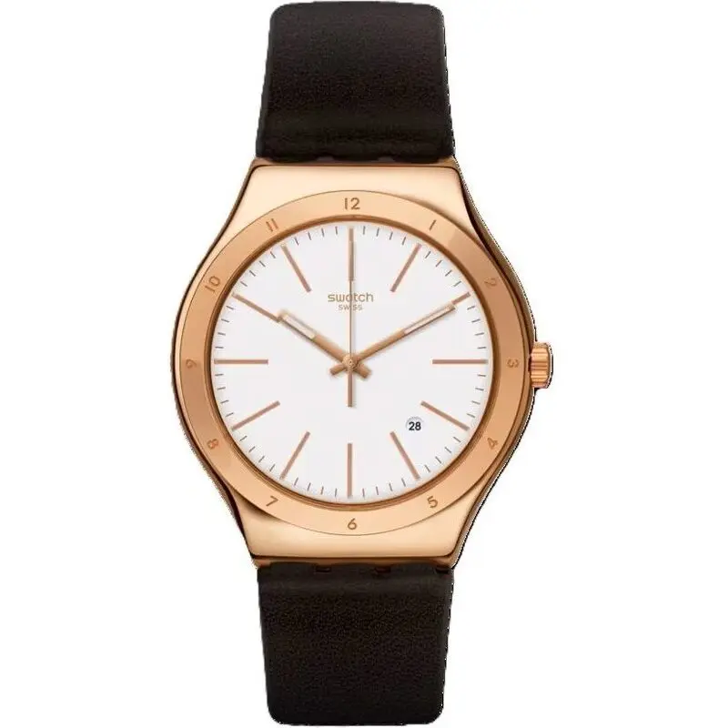 Swatch Tic-brown (YWG405) Unisex WATCHES
