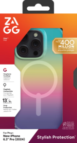 ZAGG Cases Milan Snap Apple iP16 Pro Iridescent