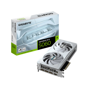 GIGABYTE nVidia GeForce RTX 5060 EAGLE OC ICE 8GB - 8GB GDDR7; 128-Bit Memory Bus; 1x HDMI; 3x DisplayPort .