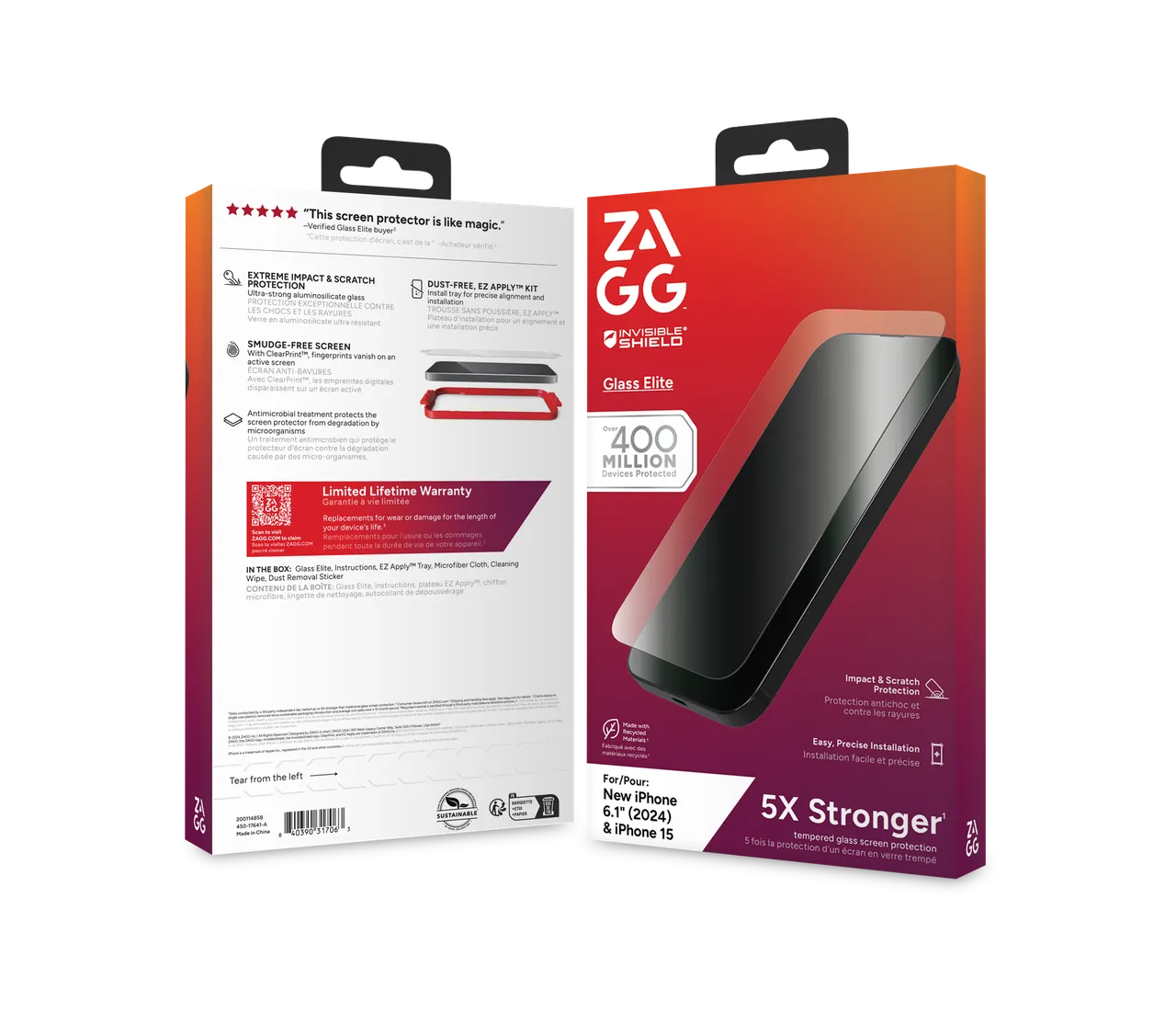 InvisibleShield Glass Elite AppleiP16 /15 Screen 5 InvisibleShield Glass Elite AppleiP16 /15 Screen - Image 5