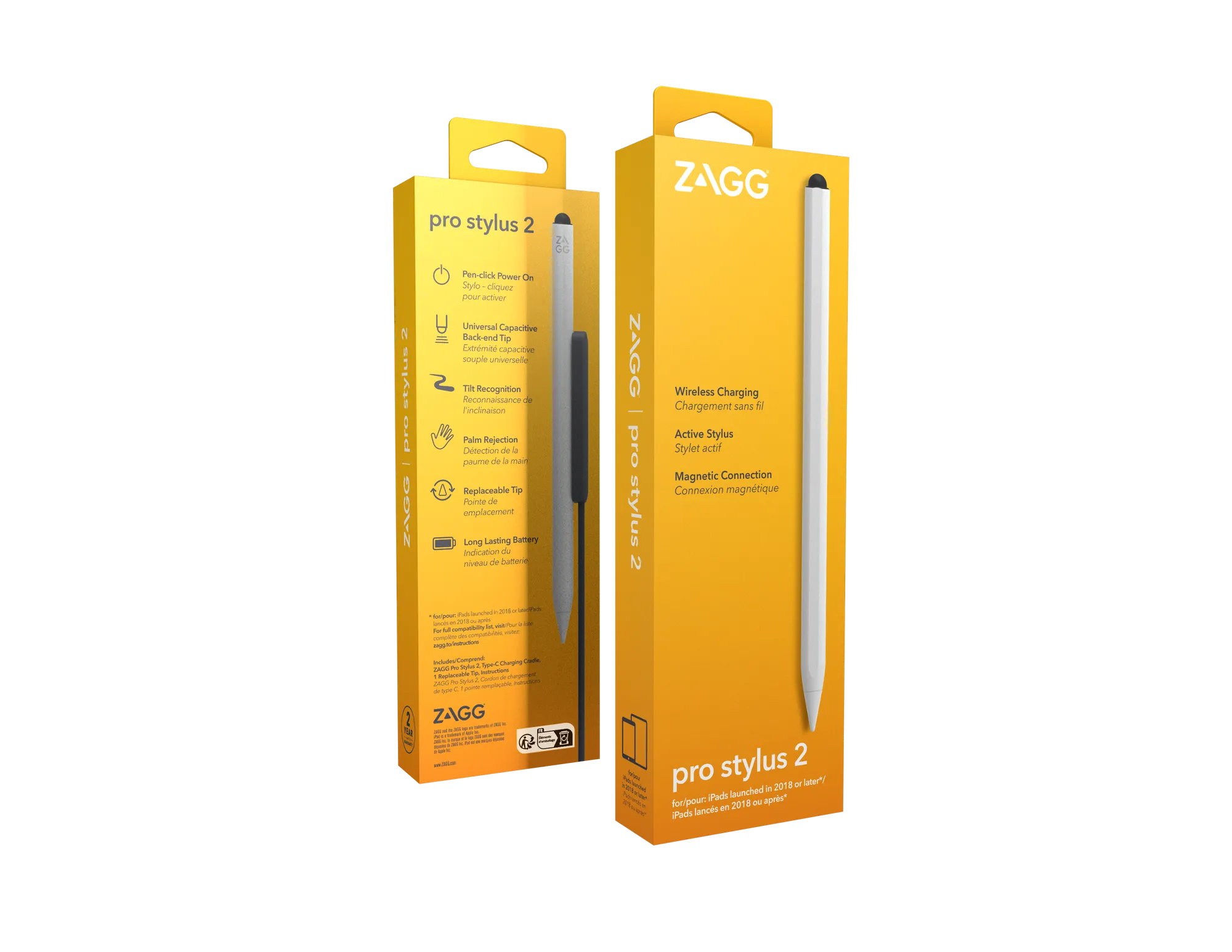 ZAGG-Pro Stylus 2-Universal Stylus-White- Wirelessly charged 5 ZAGG-Pro Stylus 2-Universal Stylus-White- Wirelessly charged - Image 5