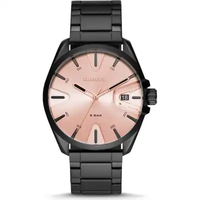 Diesel Men's Watch (DZ1904) - Stainless Steel Ion-Plated Black Case, Stainless Steel Ion-Plated Black Strap, 44mm