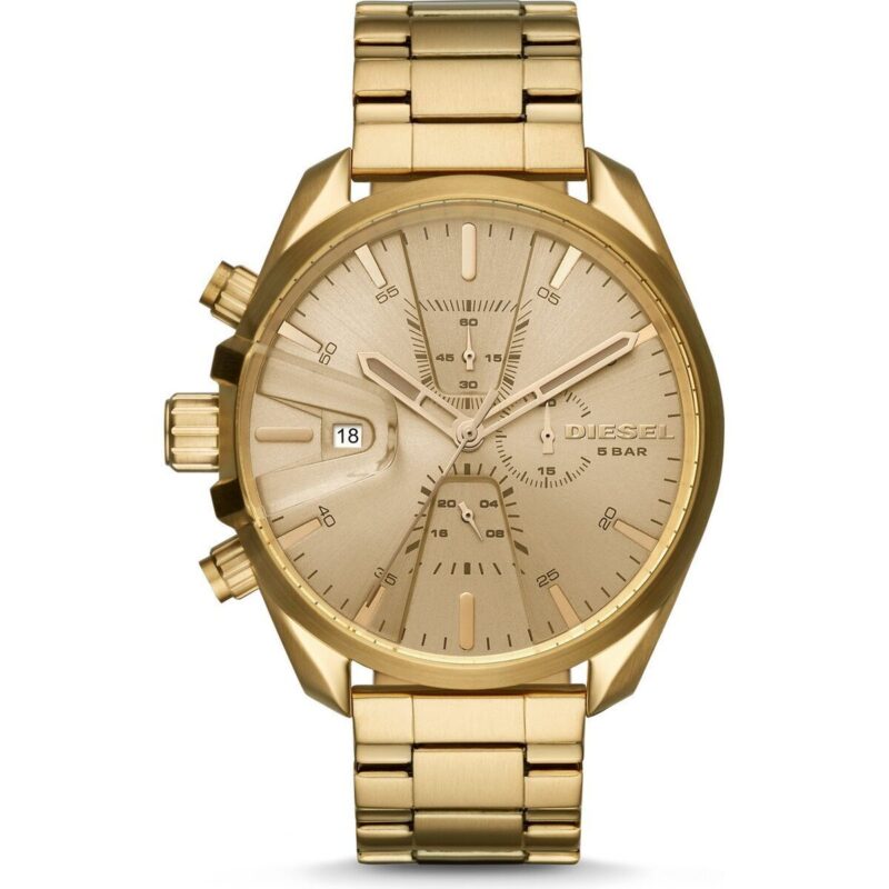 DZ4475 main?$aemResponsive pdpzoom$ Diesel Gent Watch (DZ4475) - Stainless Steel Ion-Plated Gold Case, Stainless Steel Ion-Plated Gold Strap, 54mm