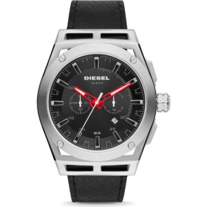 Diesel Timeframe Chronograph Leather Quartz DZ4543 100M Men's Watch