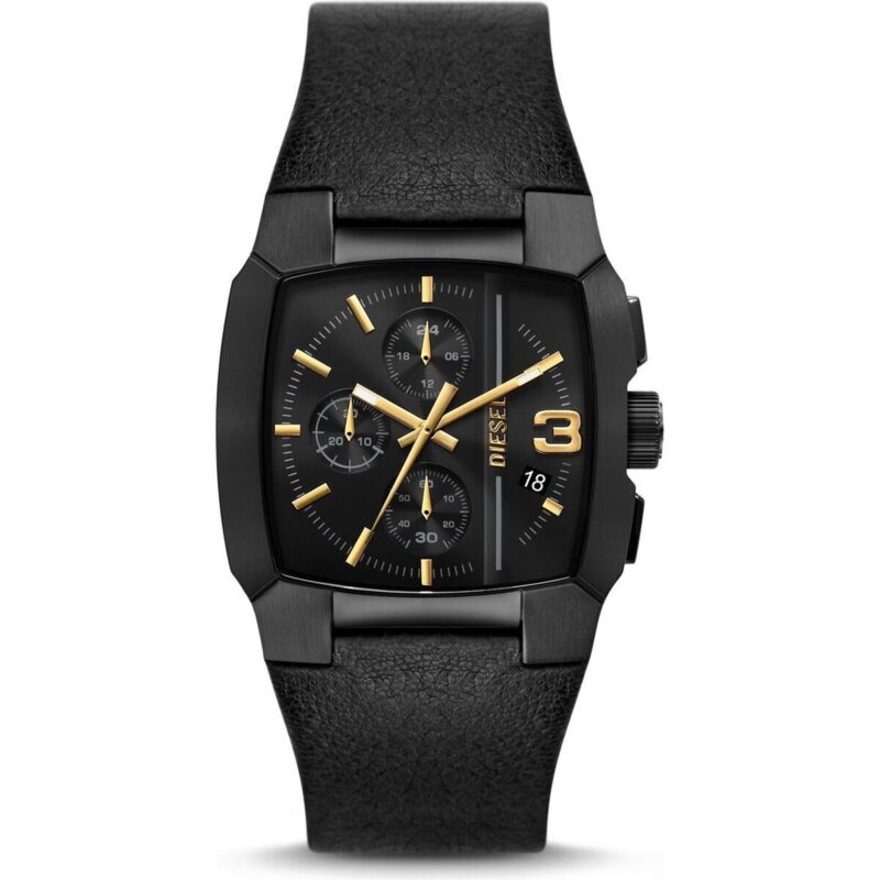 Diesel Men's Watch (DZ4645) - Stainless Steel Ion-Plated Brown Case, Leather Strap, 40mm
