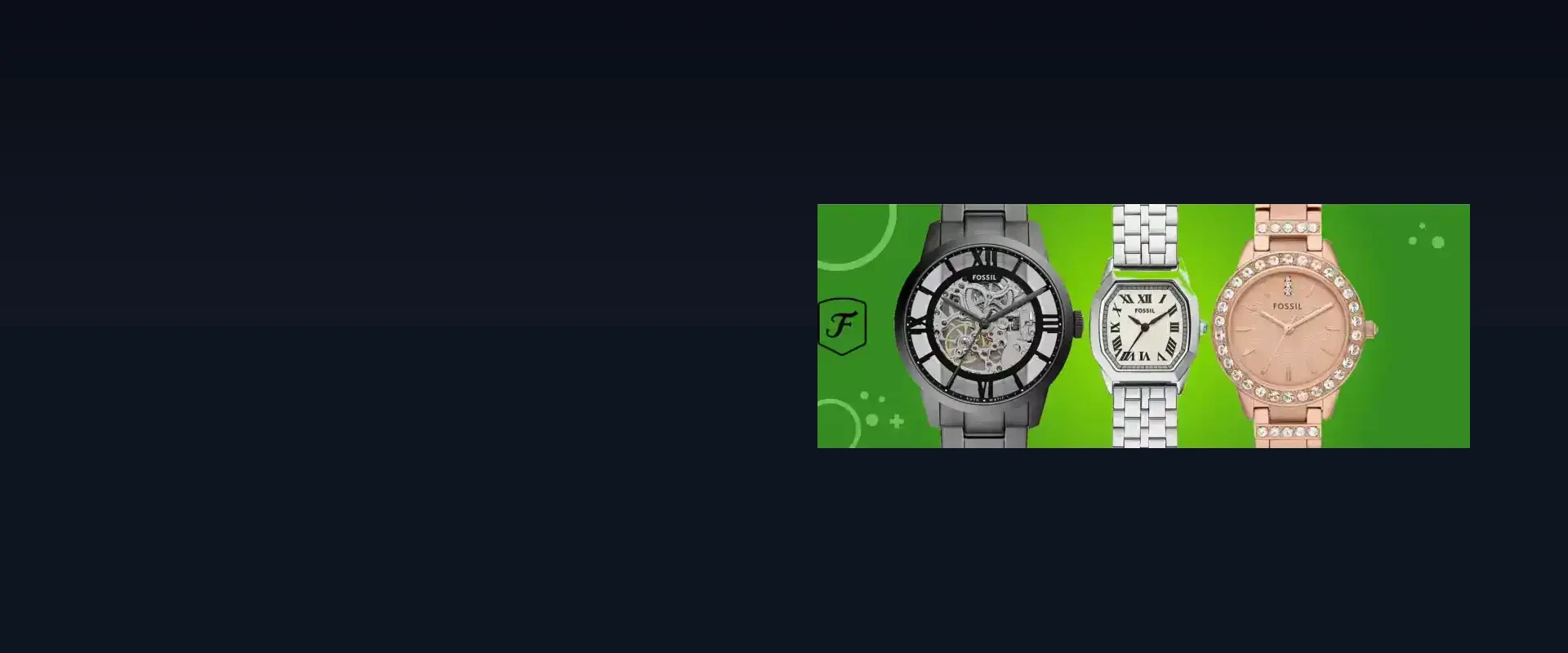 Fossil watches special offers