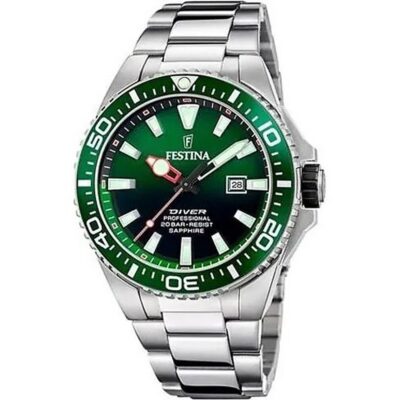 Festina Men's 46mm Stainless Steel Watch (F20663_2)