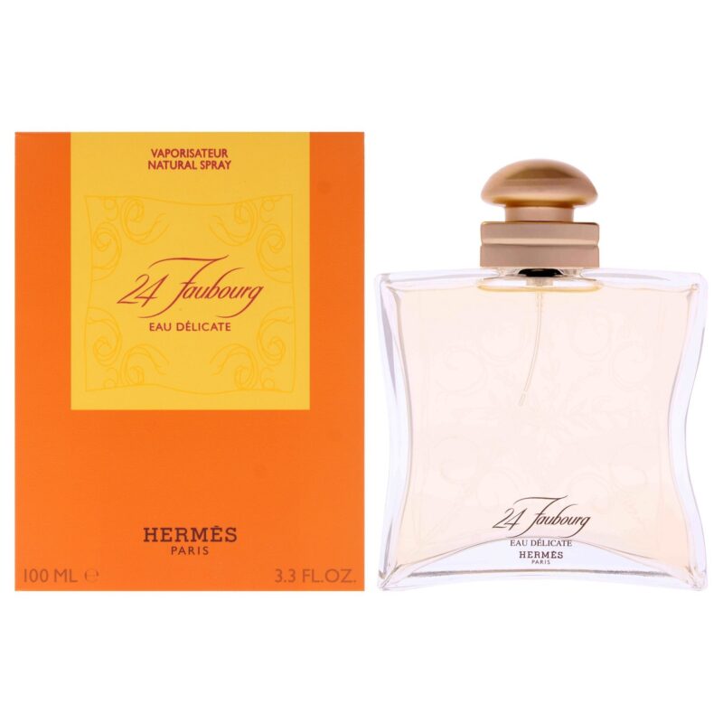 Hermes 24 Faubourg Eau Delicate by Hermes for Women - 3.3 oz EDT Spray