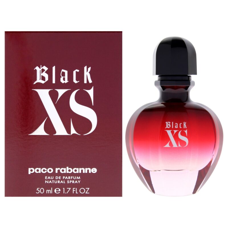 Paco Rabanne Black XS by Paco Rabanne for Women - 1.7 oz EDP Spray