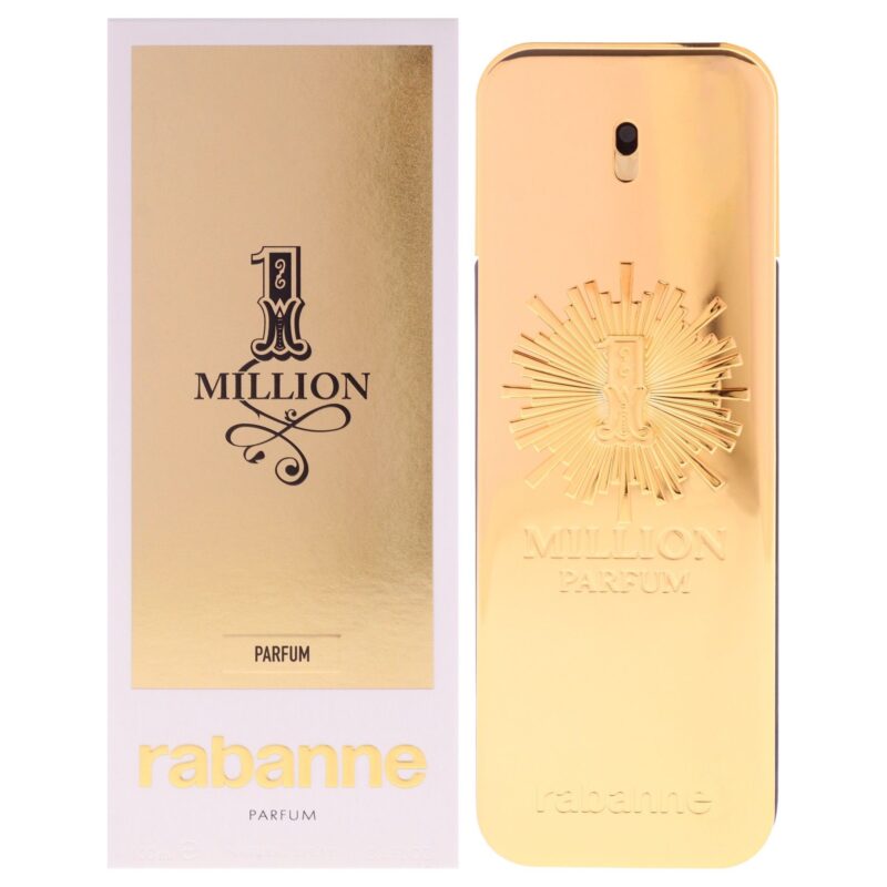 Paco Rabanne 1 Million Parfum for Men 3.4 oz Parfum Spray