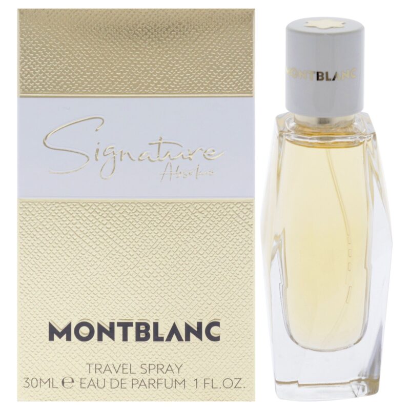 Mont Blanc Signature Absolue by Mont Blanc for Women - 1 oz EDP Spray Eau de Parfum