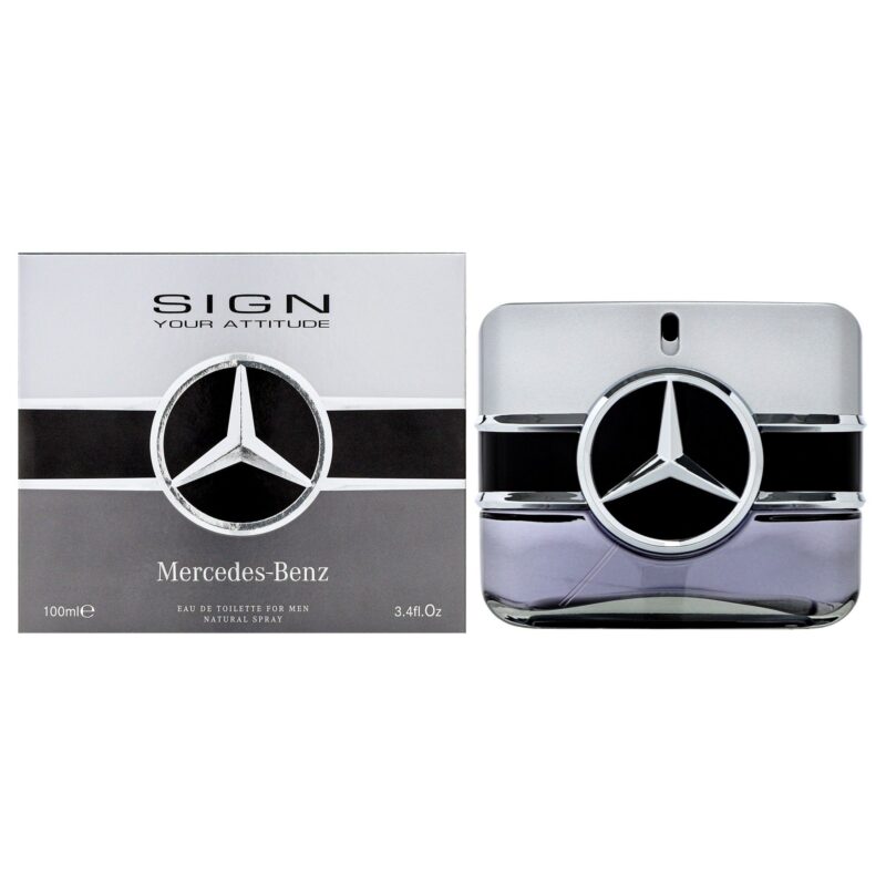 Mercedes-Benz Sign Your Attitude for Men 3.4 oz Eau de Toilette Spray