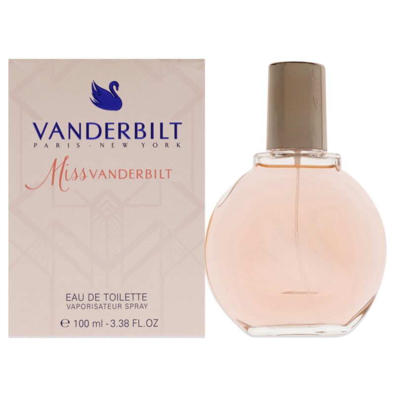 Gloria Vanderbilt Miss Vanderbilt for Women 3.38 oz Eau de Toilette Spray
