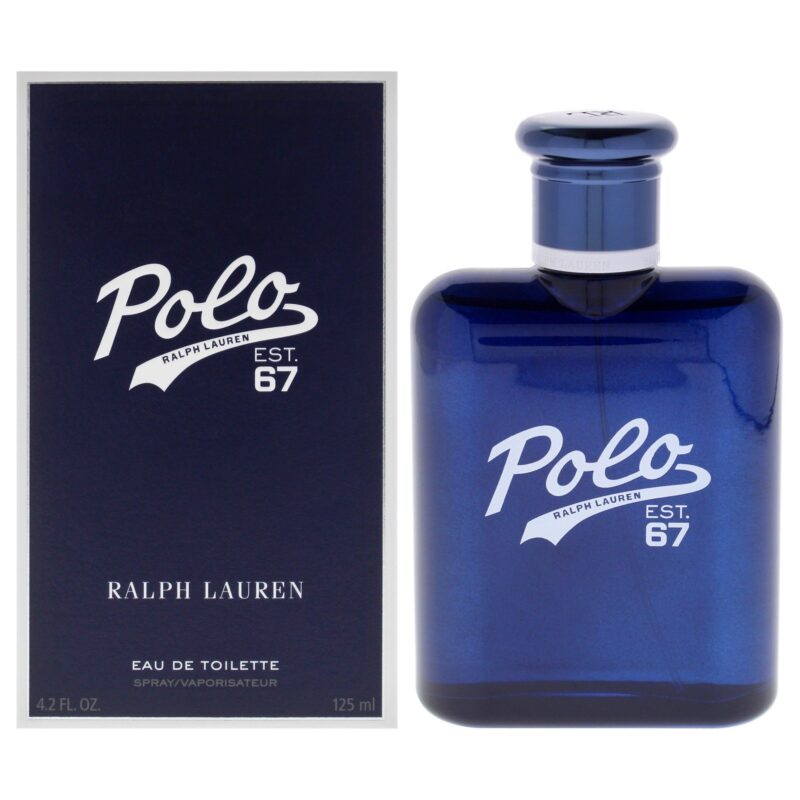 Ralph Lauren Polo 67 for Men 4.2 oz Eau de Toilette Spray Refillable