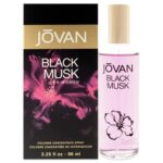 Jovan Black Musk by Jovan for Women 3.25 oz Cologne Concentrate Spray