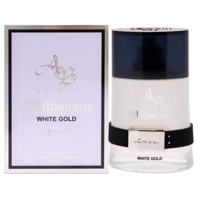 Lomani Spirit Millionaire White Gold by Lomani for Men 3.3 oz EDP Spray