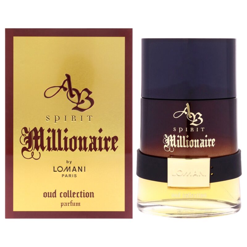 Lomani AB Spirit Millionaire Oud Collection for Men 6.6 oz Parfum Spray