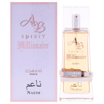 Lomani AB Spirit Millionaire Naeim by Lomani for Women 3.3 oz EDP Spray
