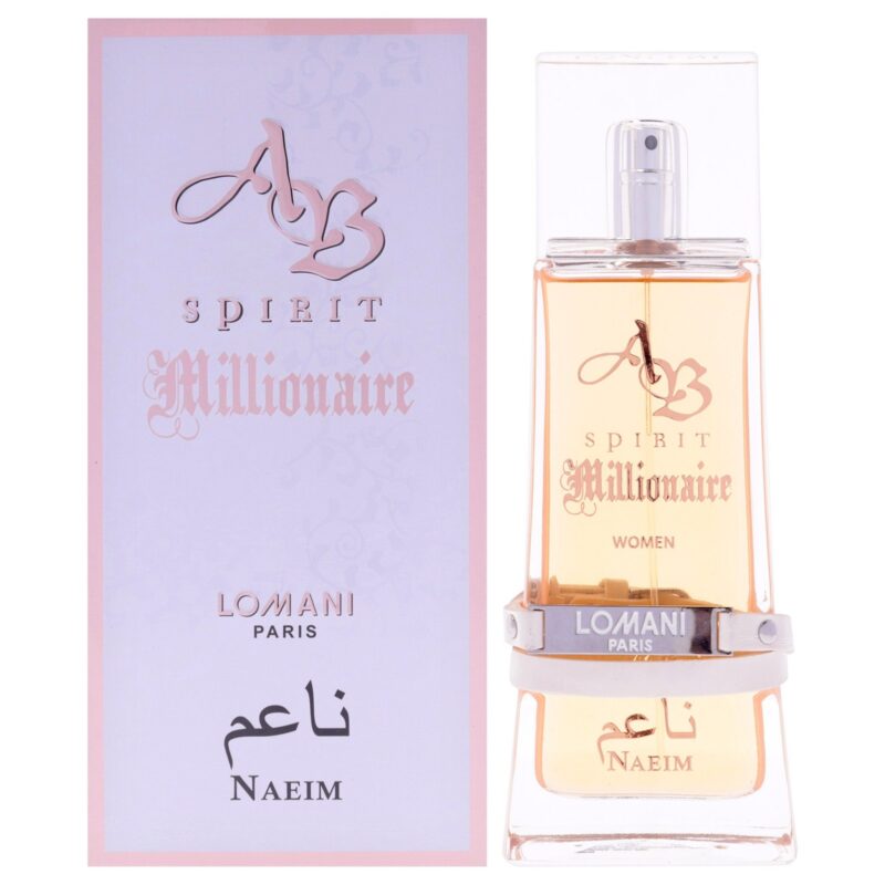 Lomani AB Spirit Millionaire Naeim by Lomani for Women 3.3 oz EDP Spray