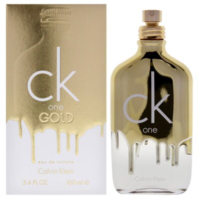 Calvin Klein CK One Gold for Unisex 3.4 oz Eau de Toilette Spray