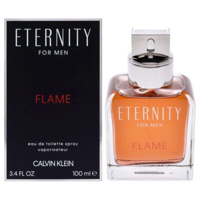 Calvin Klein Eternity Flame for Men 3.4 oz Eau de Toilette Spray
