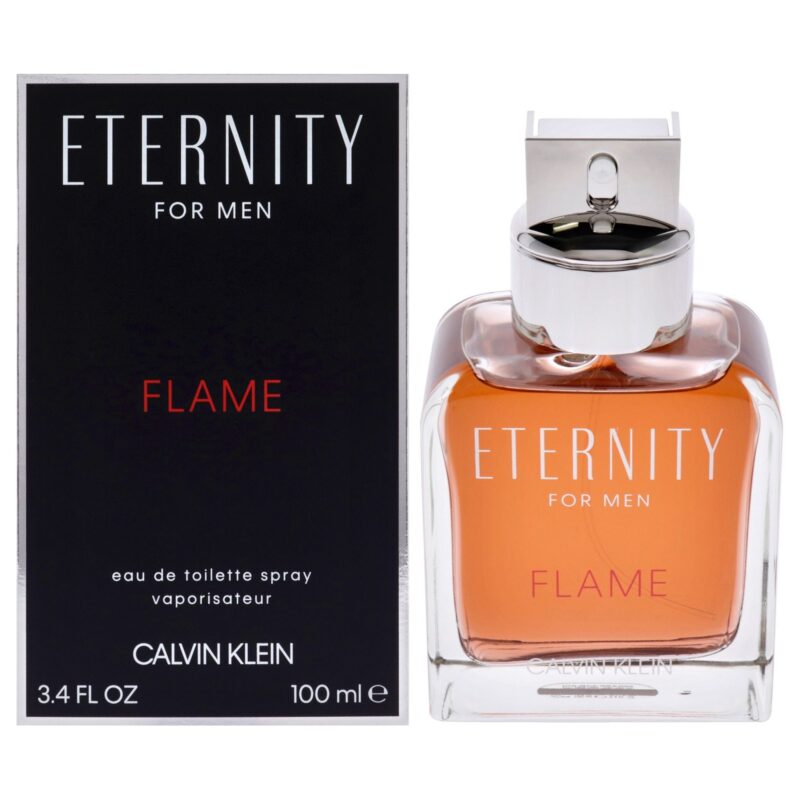 Calvin Klein Eternity Flame for Men 3.4 oz Eau de Toilette Spray